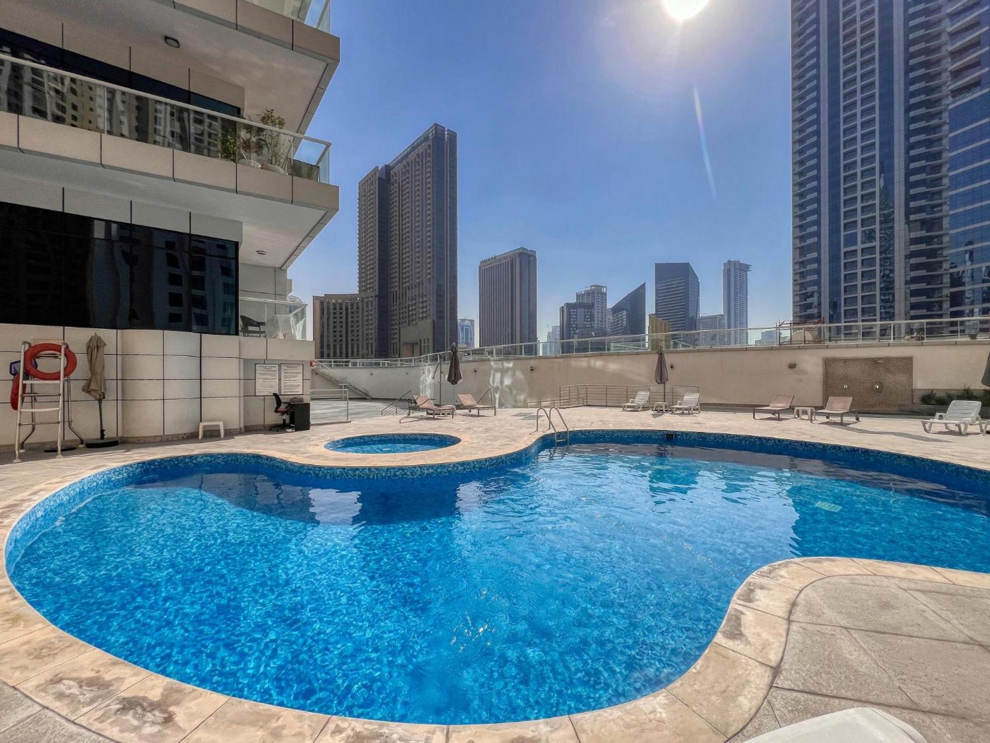 Spacious 1Br With Full Marina View ดูไบ ภายนอก รูปภาพ