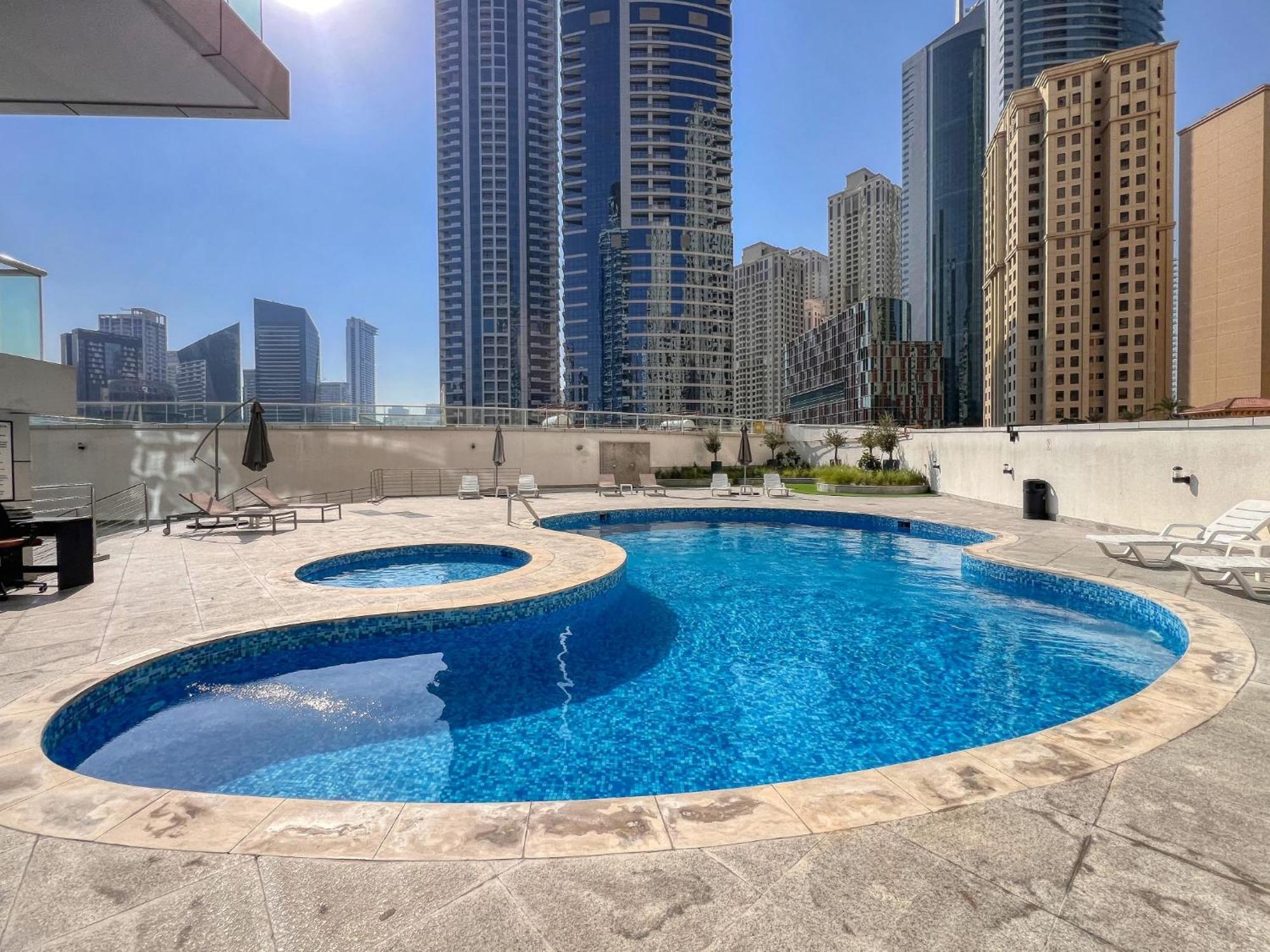Spacious 1Br With Full Marina View ดูไบ ภายนอก รูปภาพ